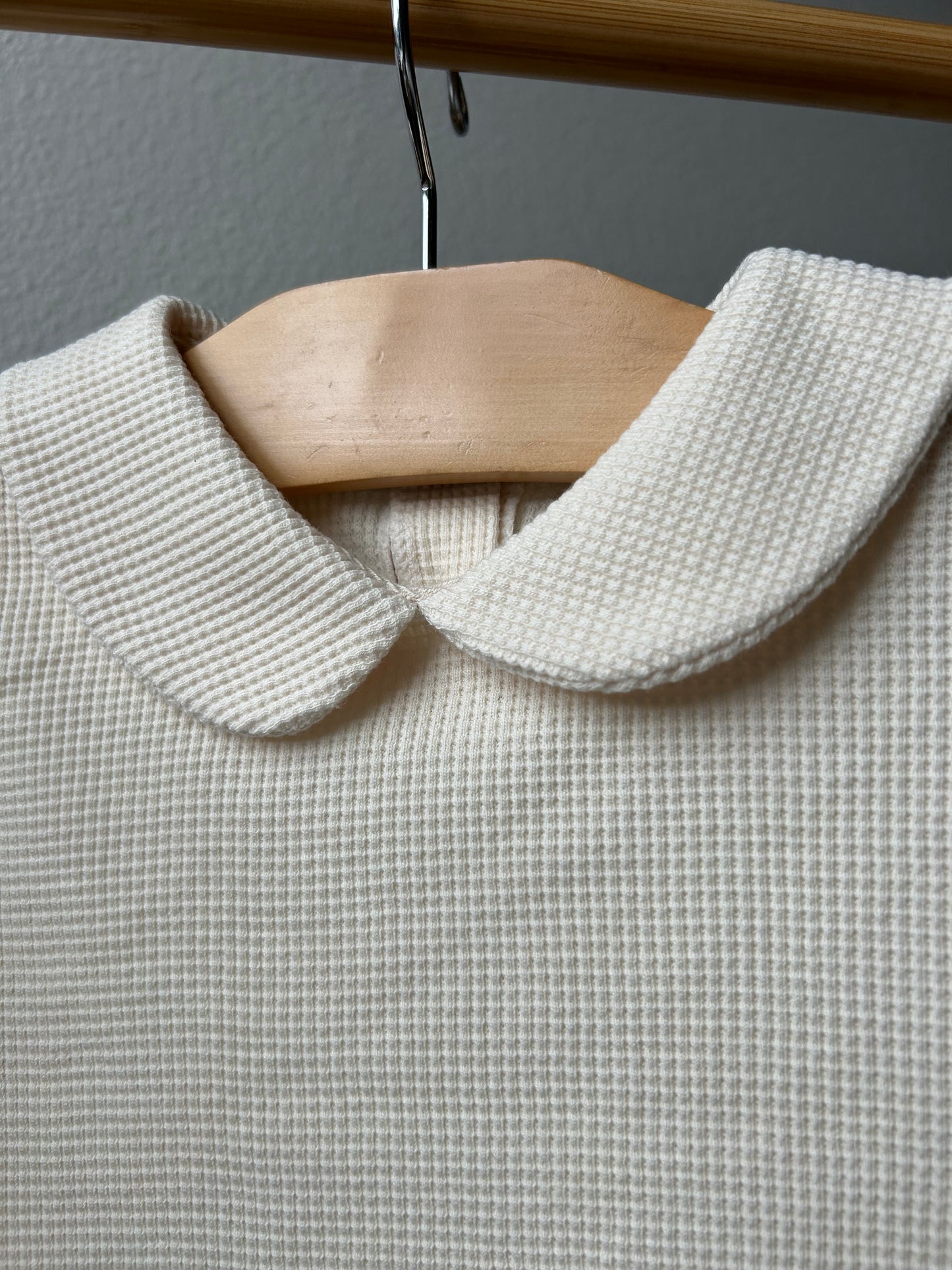 Waffle Collar Tee