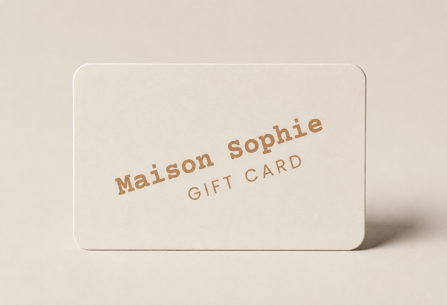 Gift Card $10-$100