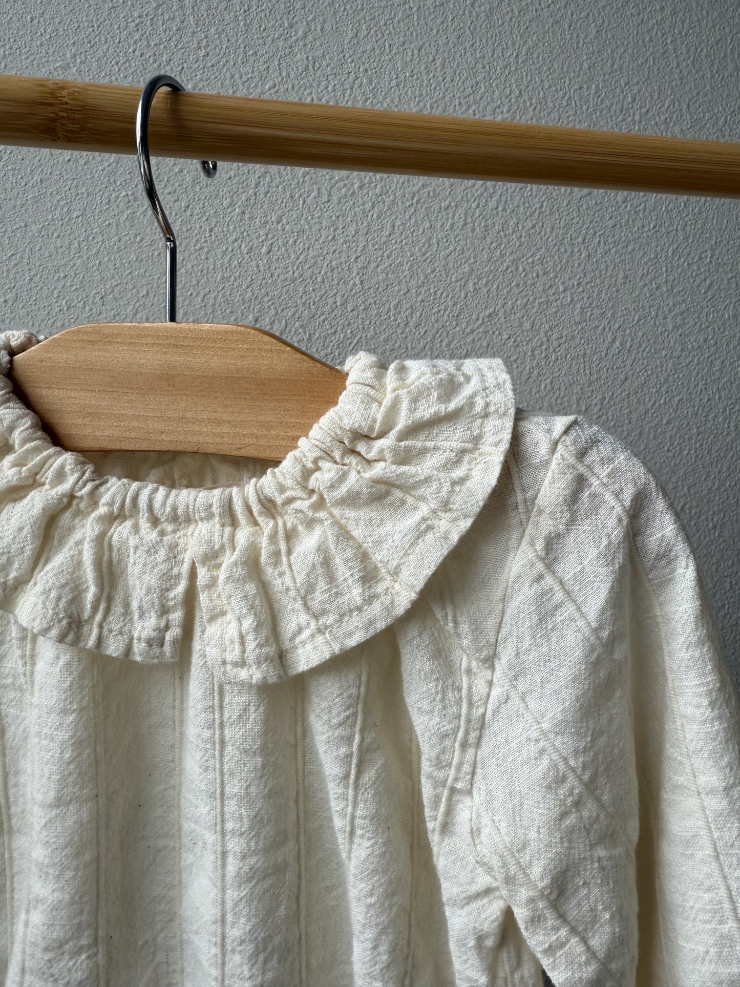 Ruffle Collar Romper