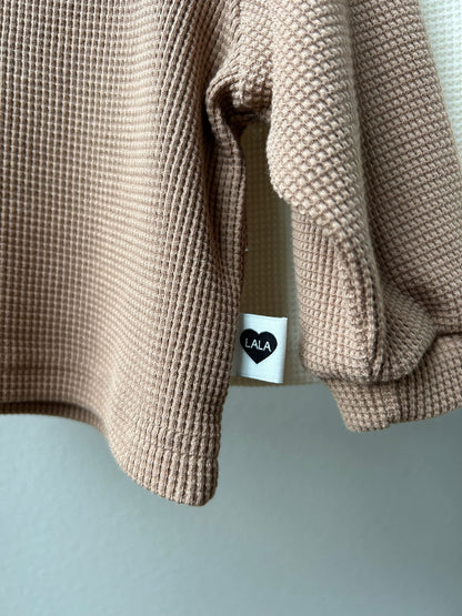Waffle Collar Tee