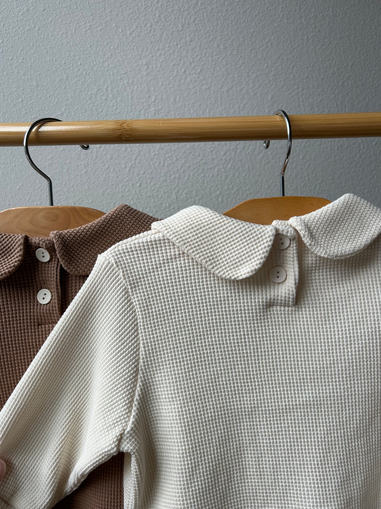 Waffle Collar Tee