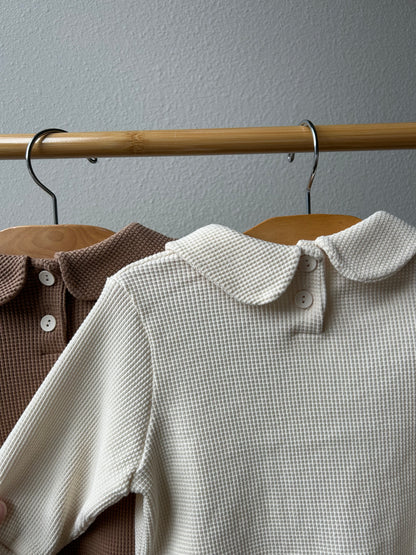 Waffle Collar Tee